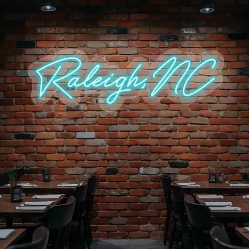 Custom Neon Signs In Raleigh, NC - Custom Hats Now