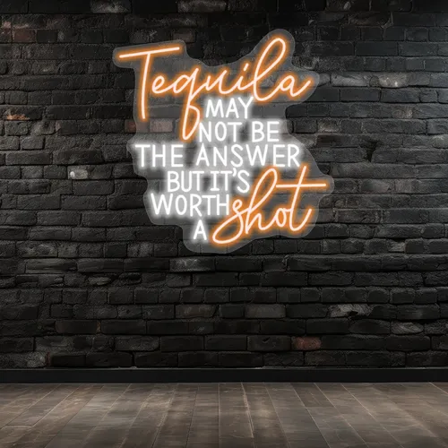 Custom Tequila Neon Signs - Custom Hats Now
