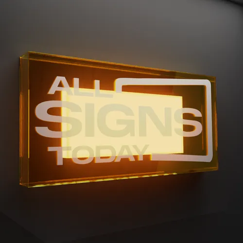 Full Lit Acrylic Box - Custom Hats Now