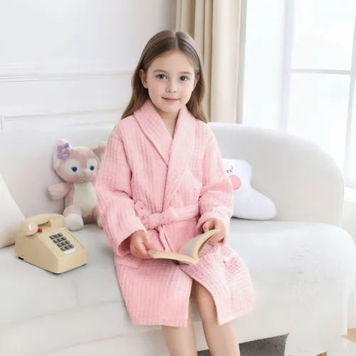 Custom Kids Waffle Robes - Custom Hats Now