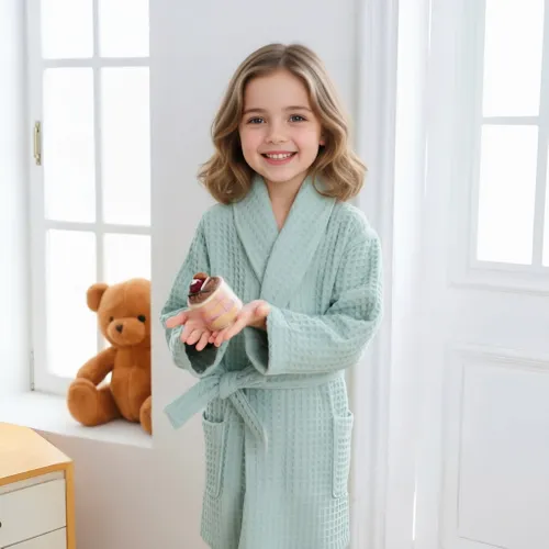Custom Kids Waffle Robes - Custom Hats Now