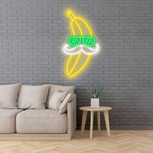 Custom Banana Neon Signs - Custom Hats Now