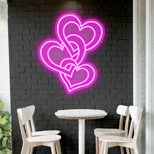 Custom Pink Neon Signs - Custom Hats Now
