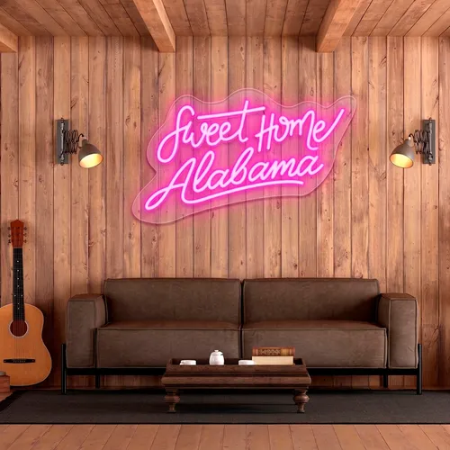Custom Alabama Neon Signs - Custom Hats Now