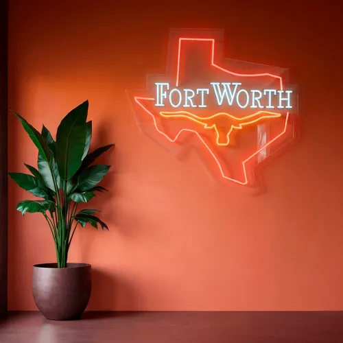 Custom Neon Signs Fort Worth - Custom Hats Now