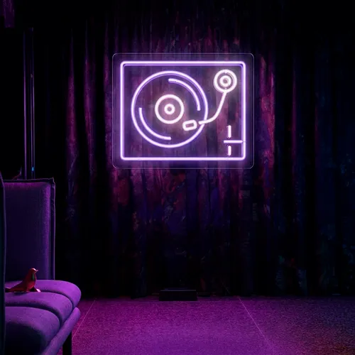 Custom DJ Neon Signs - Custom Hats Now