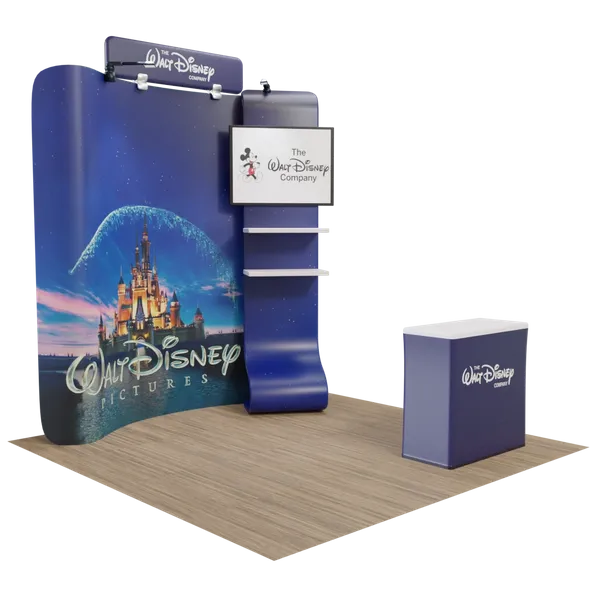 10' x 10' Trade Show Displays - Custom Hats Now