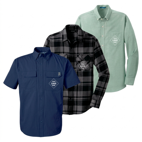 Woven Shirts - Custom Hats Now