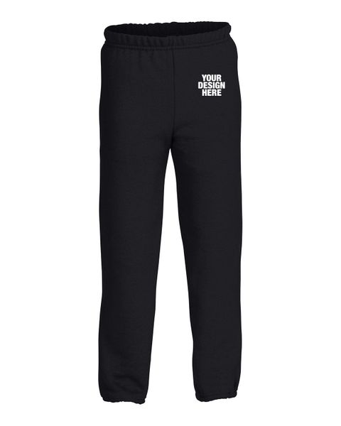 Gildan Youth Heavy Blend 8 oz., 50/50 Sweatpants - Custom Hats Now