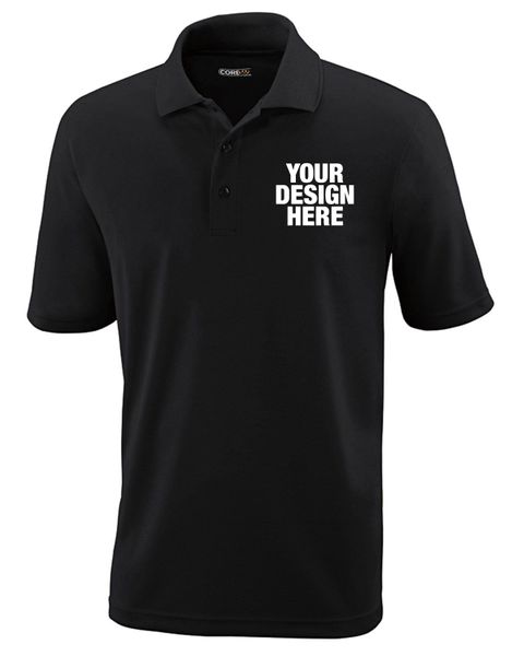 CORE365 Men's Origin Performance Piqu Polo - Custom Hats Now