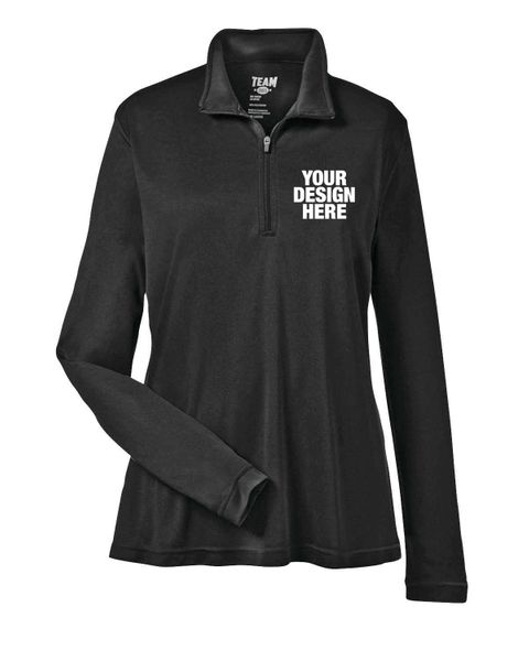 Team 365 Ladies' Zone Performance Quarter-Zip - Custom Hats Now