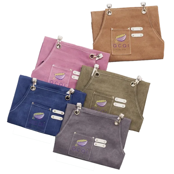 Denim Hairdressing Apron - Custom Hats Now