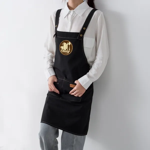Strap Canvas Apron - Custom Hats Now