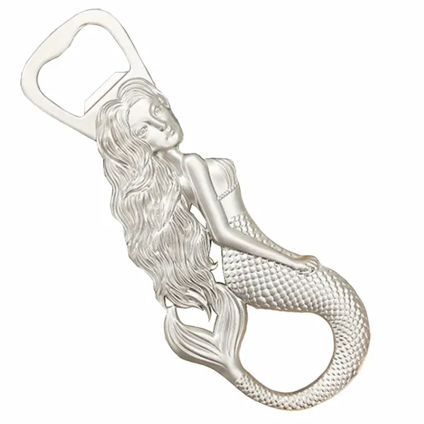 3D Mermaid Bottle Opener - Custom Hats Now