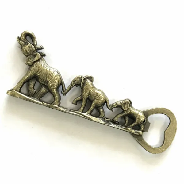 3D Elephants Bottle Opener - Custom Hats Now