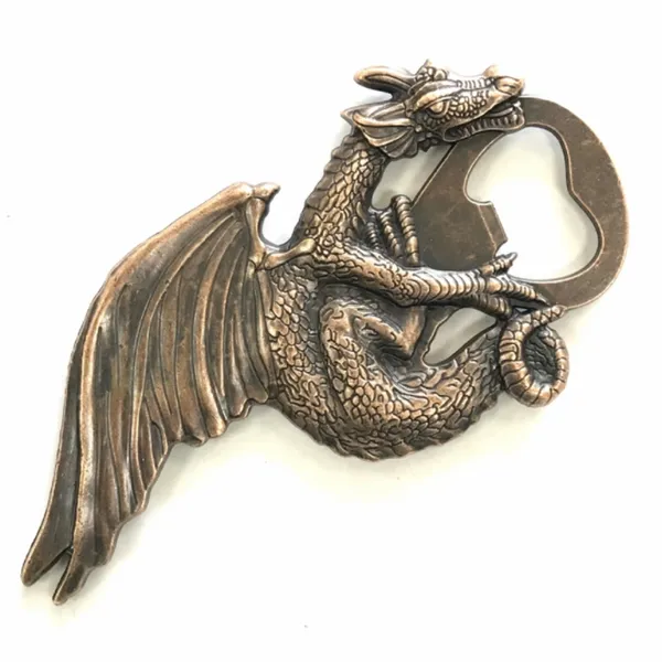 3D Baby Dragon Bottle Opener - Custom Hats Now