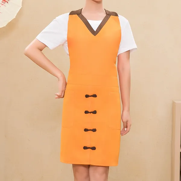 Modern Bungalow Polyester Apron - Custom Hats Now