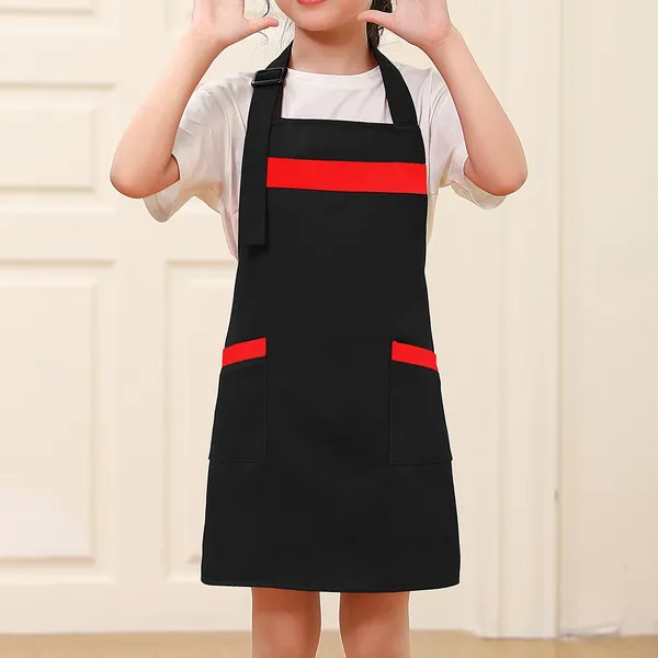 Kids Tiny Cotton Neck Strap Apron - Custom Hats Now