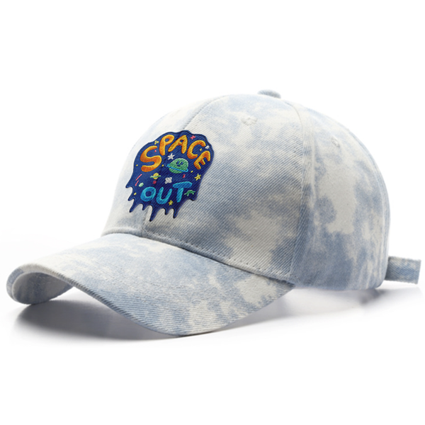 Tie-Dye Cotton Baseball Cap - Custom Hats Now