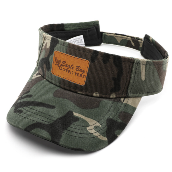 Unisex Polyester Camouflage Visor - Custom Hats Now