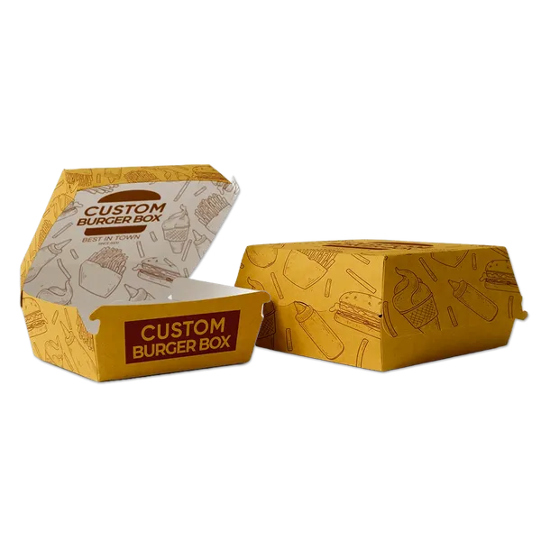 Hamburger Box - Custom Hats Now