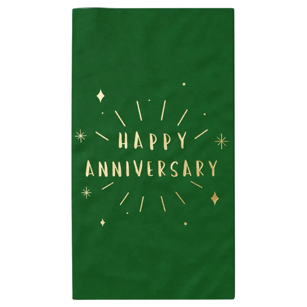 Custom Foil Stamped Towel Napkin