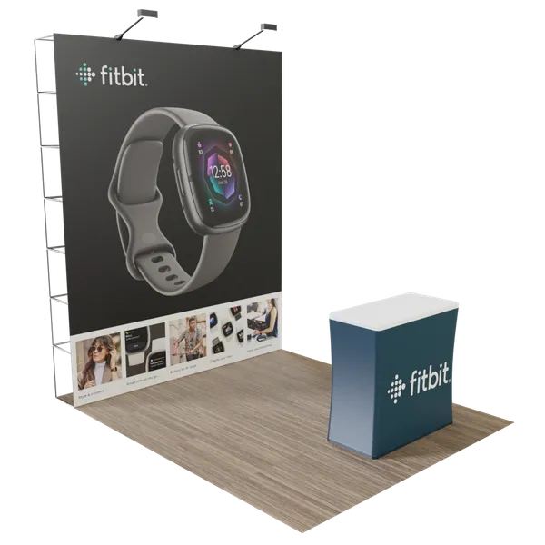 Custom Pop Up Trade Show Display 8' x 8' (ft) - Custom Hats Now