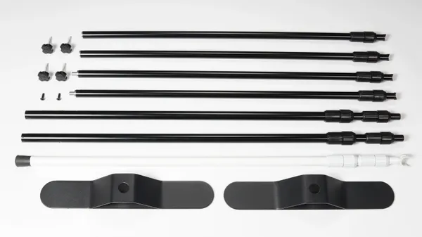 Adjustable Banner Stand Accessories - Custom Hats Now