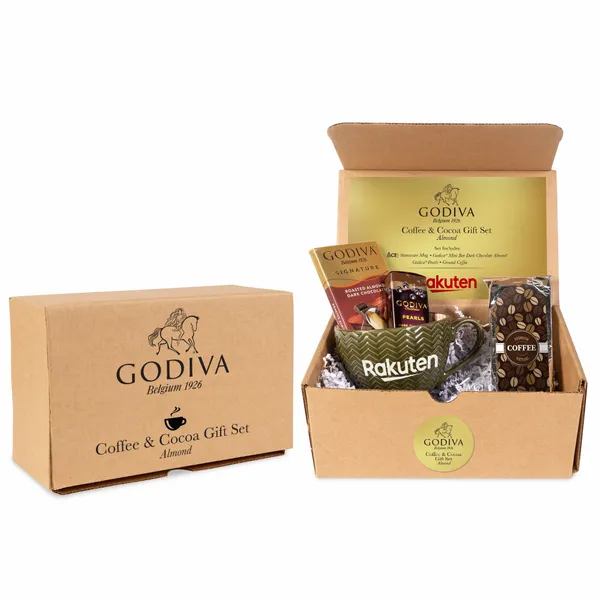 Godiva Coffee and Cocoa Gift Set - Almond - Custom Hats Now