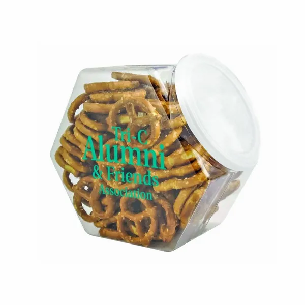 Penny Candy Jar - Salted Mini Pretzels - Custom Hats Now
