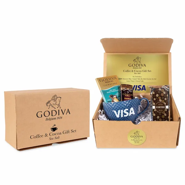 Godiva Coffee and Cocoa Gift Set -Sea Salt - Custom Hats Now