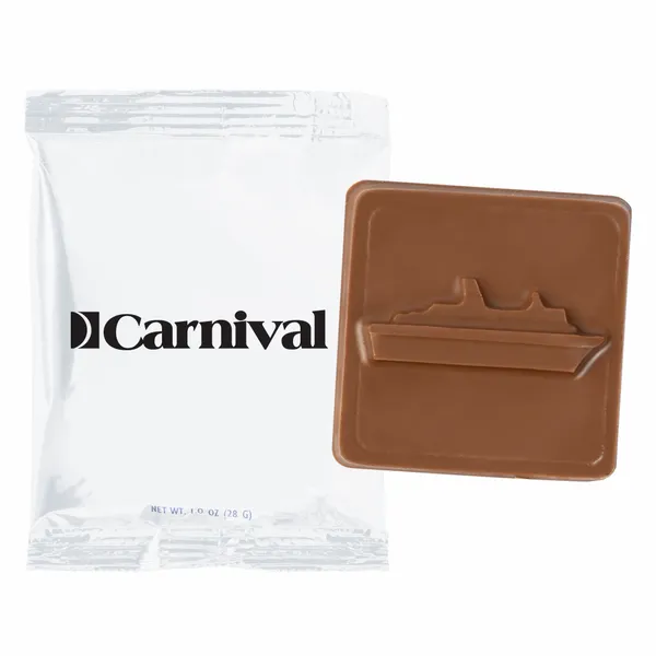 Wrapped Chocolate Squares - Custom Hats Now
