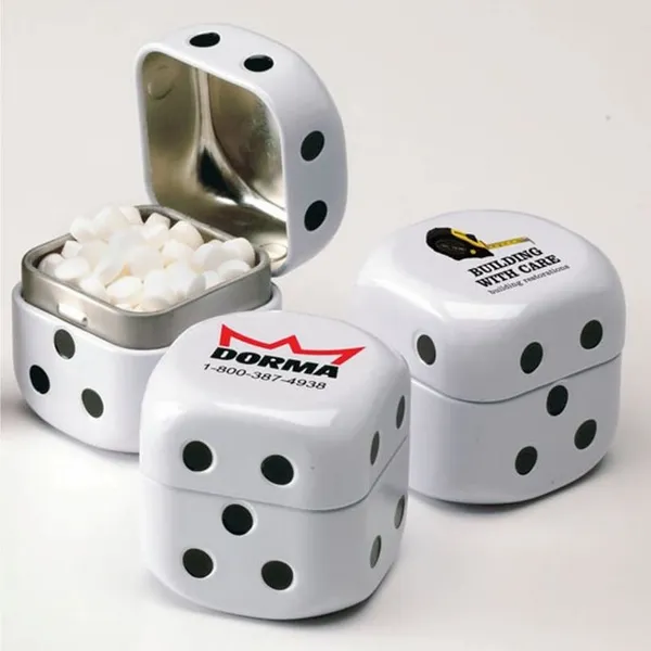 Roll the Dice Tin-MicroMints® - Custom Hats Now