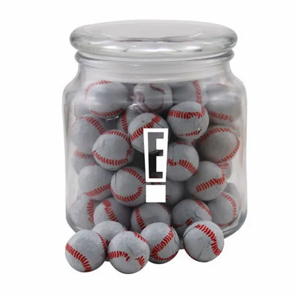 Jar with Chocolate Baseballs - SG400 - Custom Hats Now