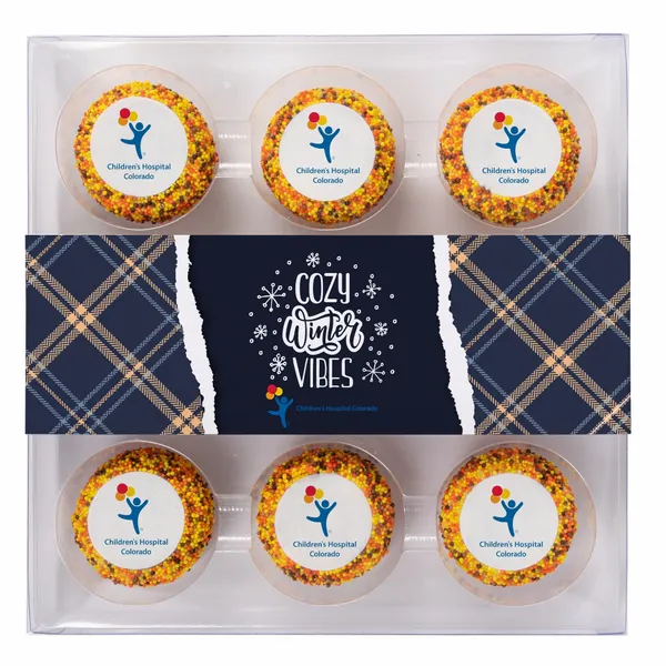 Custom Dipped Sandwich Cookies - 9pc - Custom Hats Now