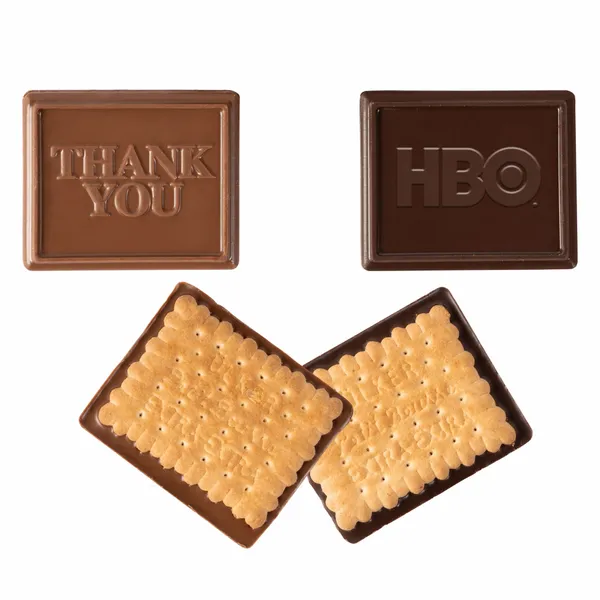 Rectangle Chocolate Cookie - Custom Hats Now