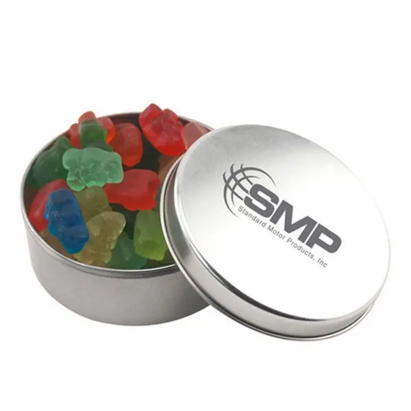Round Tin with Gummy Bears - SBF3000 - Custom Hats Now