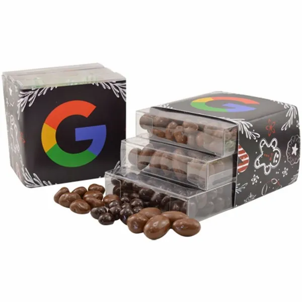 3 Way Chocolate Covered Stack Tower - Custom Hats Now