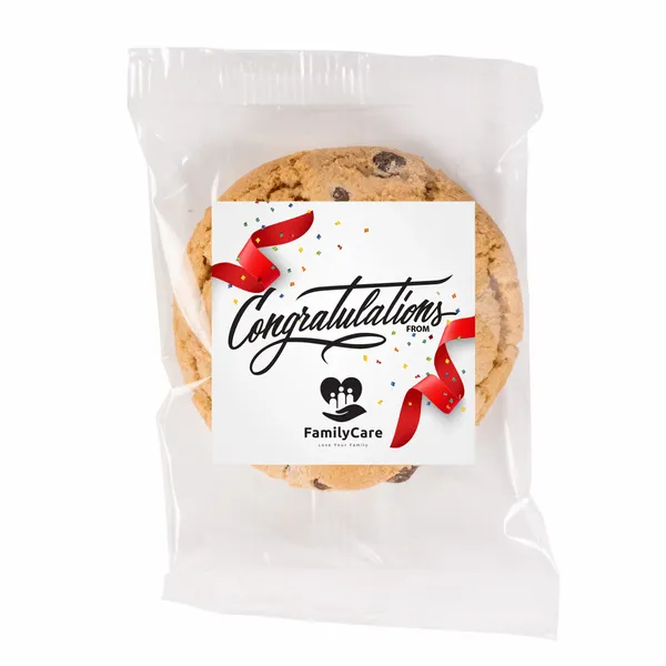 Fresh Beginnings Individually Wrapped Chocolate Chip Cookie - Custom Hats Now