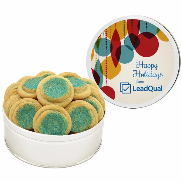 Fresh Beginnings Gourmet Sugar Cookie Tin - Custom Hats Now