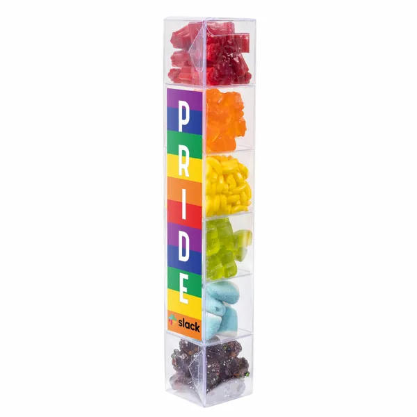 Pride Square Candy Tower - Custom Hats Now