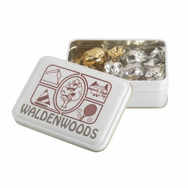 Keepsake Gift Tin - Twist Wrapped Truffles - Custom Hats Now