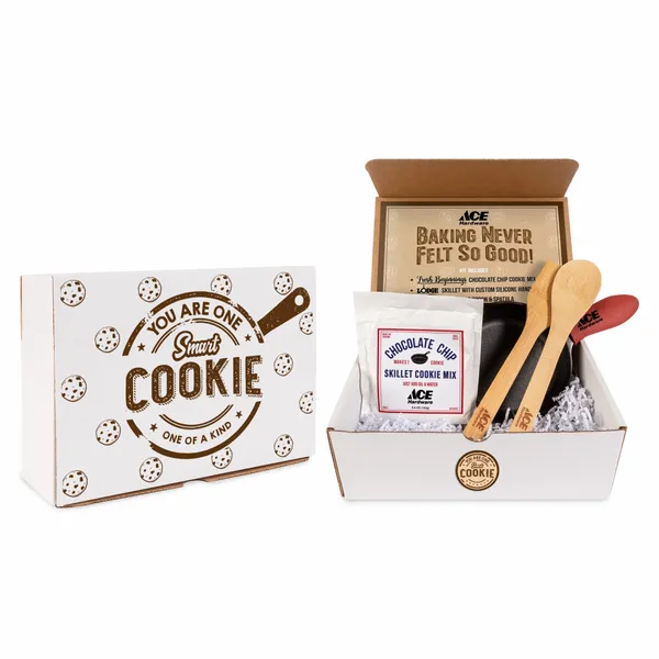 Fresh Beginnings Skillet Cookie Kit with Bamboo Cooking Utensils - Custom Hats Now
