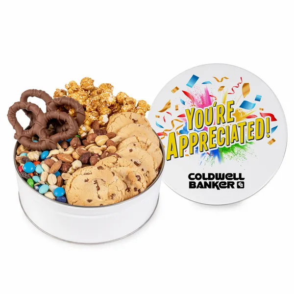 Fresh Beginnings Sweet & Salty Chocolate Explosion Tin - Custom Hats Now