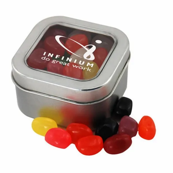 Window Tin with Jelly Beans - SBF2500 - Custom Hats Now