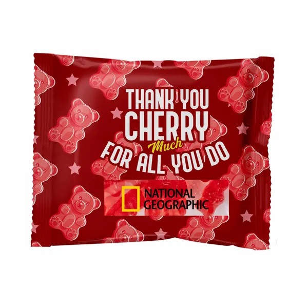 Candy By Color 2 oz. Full Color Digibag with Gummy Bears - Custom Hats Now