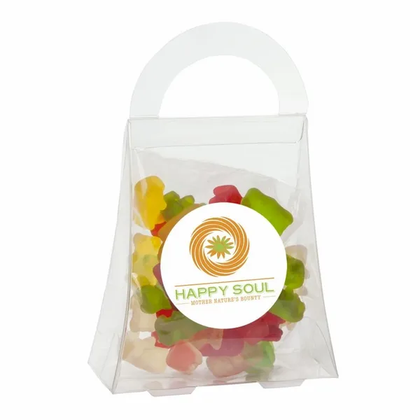Clever Candy Purse Acetate Box with Gummy Bears - Custom Hats Now