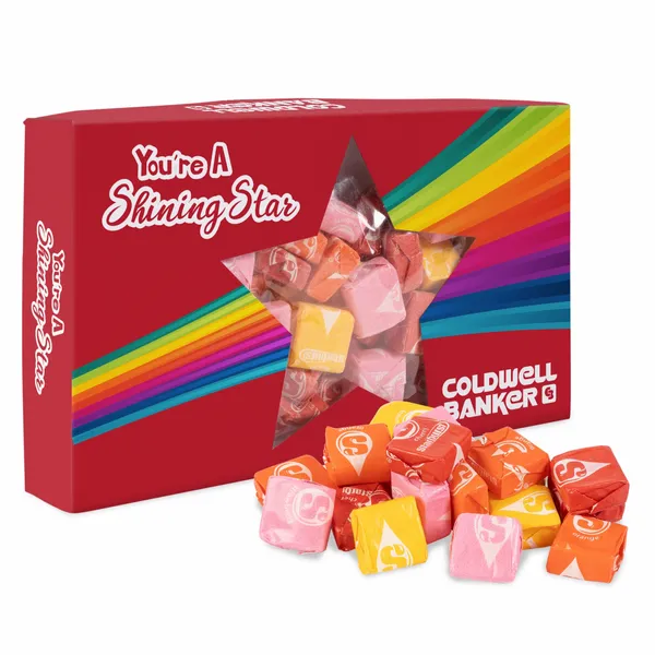 You're a Star Die Cut Box with Starbursts - Custom Hats Now