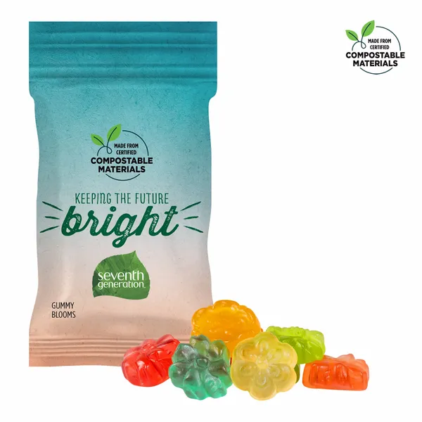 1oz ECO-Digibag, Compostable & Full Color, Gummy Blooms - Custom Hats Now