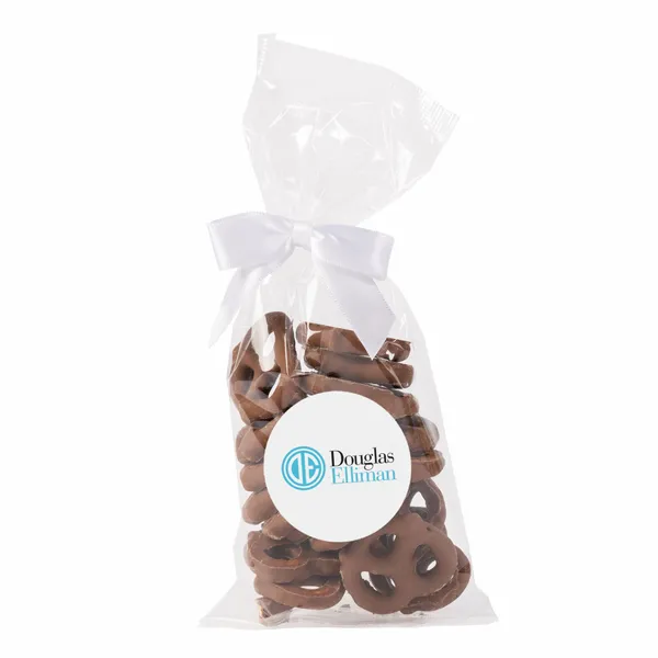 Mug Drops - Milk Chocolate Mini Pretzels - Custom Hats Now